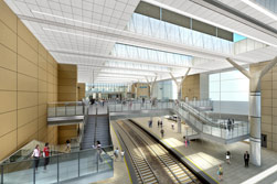 The revised Farringdon Station will be clean, bright and immediately comprehensible to passengers