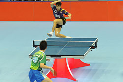 ExCeL hosts table tennis test event