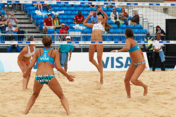 Beach volleyball at Horse Guards