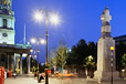 Pedestrian-friendly space in Trafalgar Square